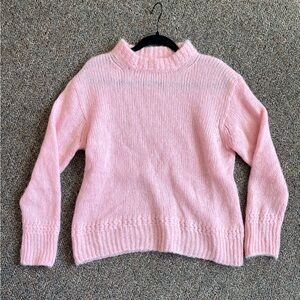 Sézane Light Pink Cozy Sweater